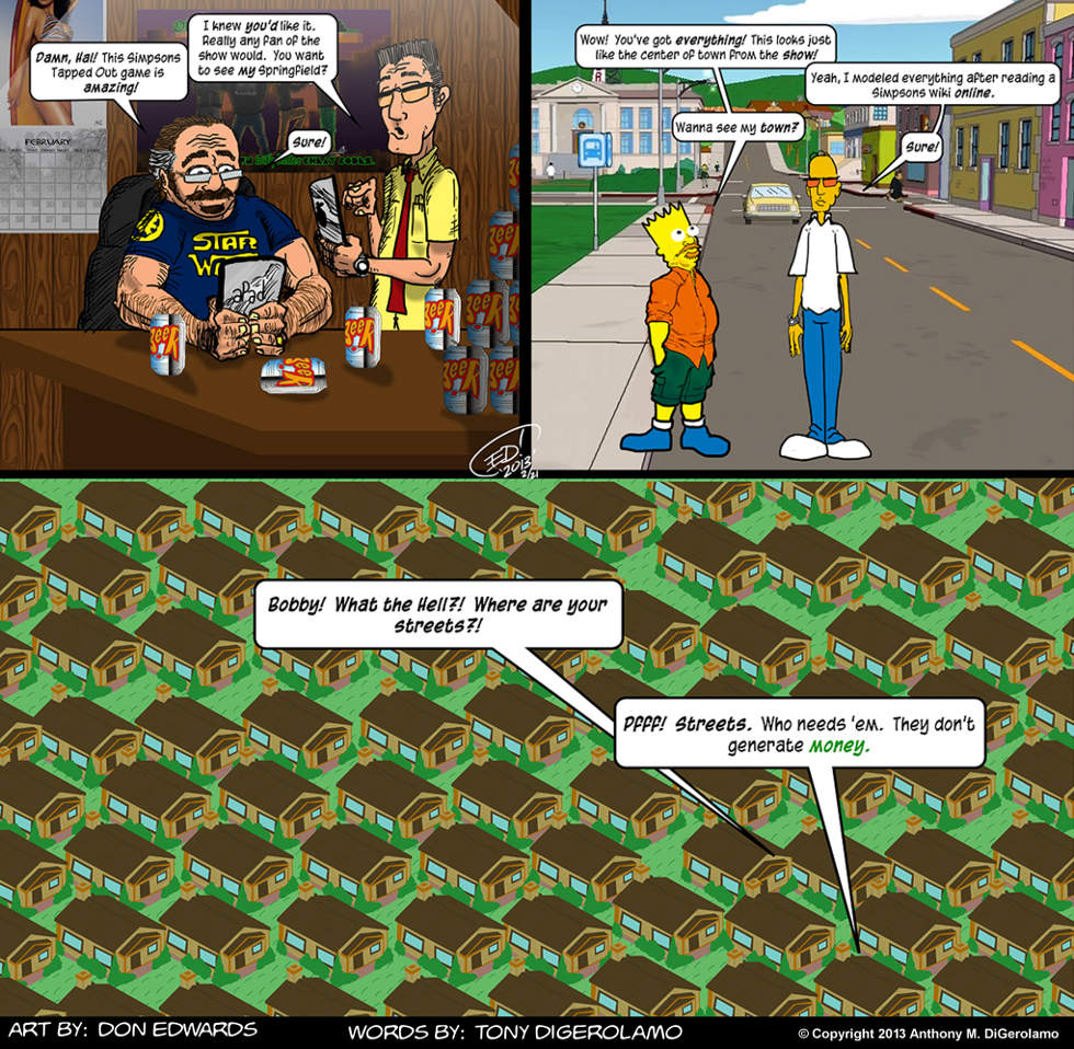Olde Tyme Gamer: The Streets of Springfield Olde Tyme Gamer: The Streets of Springfield
