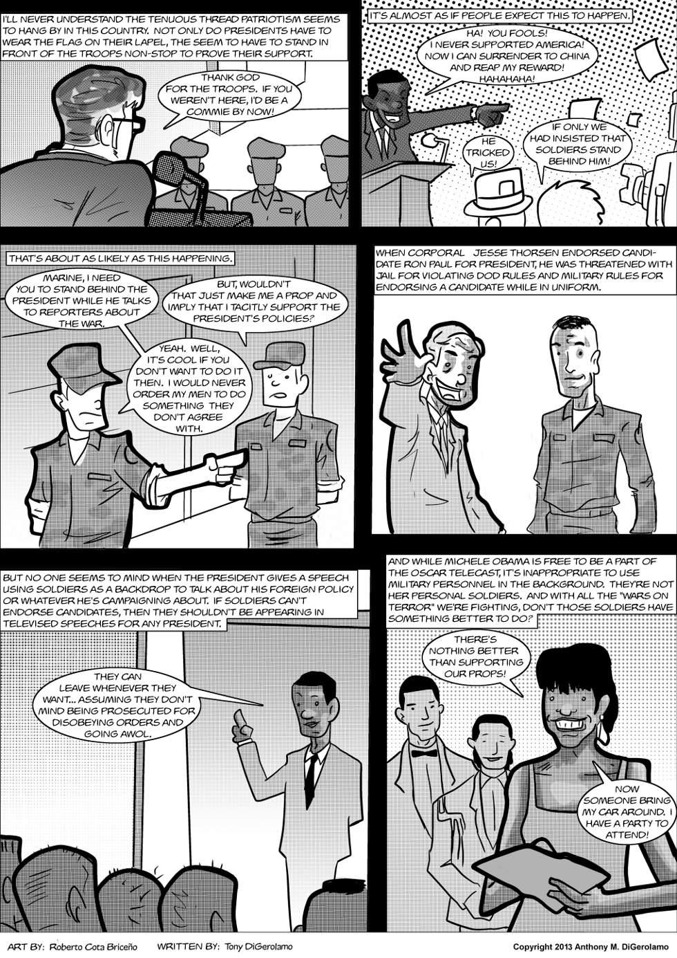 The Antiwar Comic: Support the Props The Antiwar Comic: Support the Props