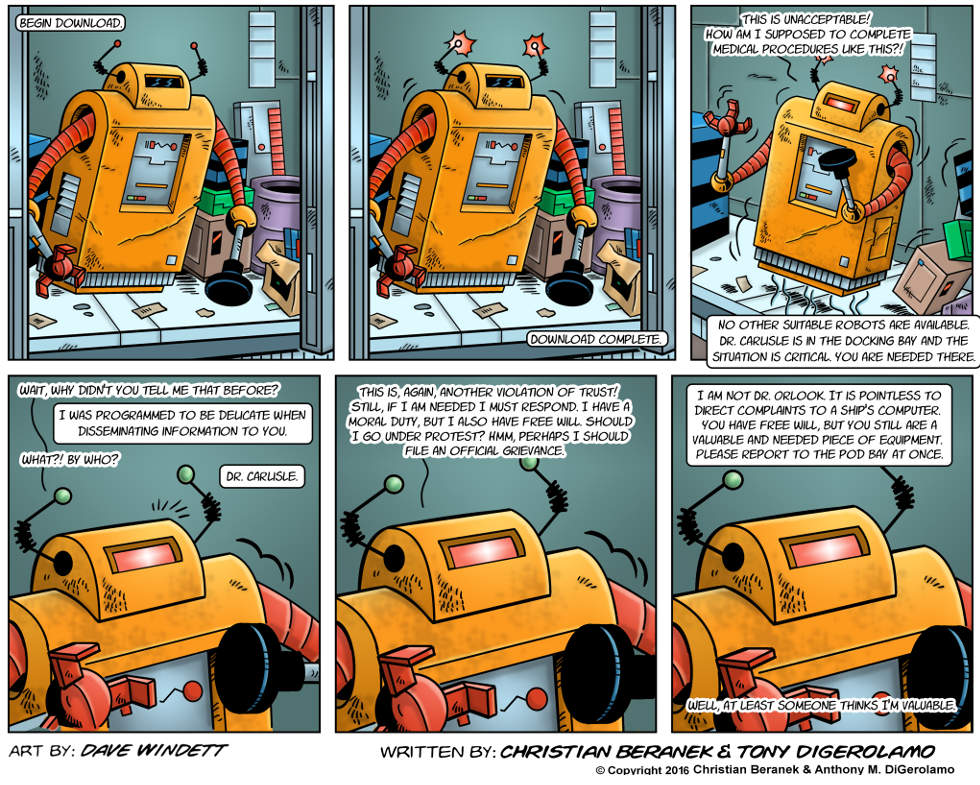 Intergalactic Medical Doctor:  Robot Rescuer