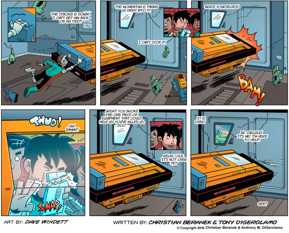 Intergalactic Medical Doctor:  Escape From the Pod Bay