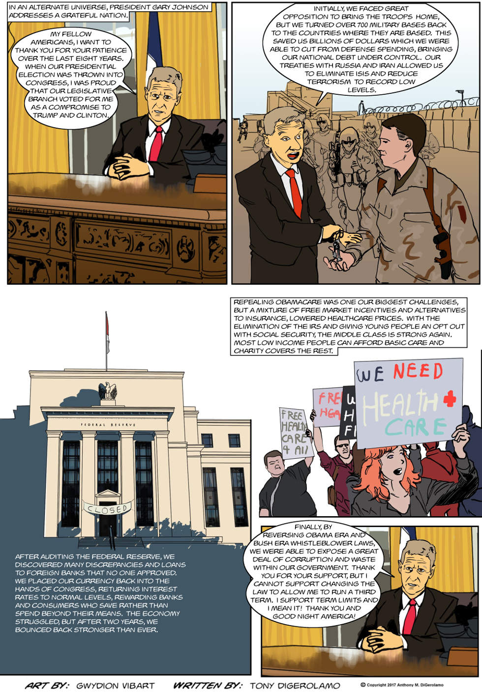 The Antiwar Comic: It’s All Part of my Libertarian Fantasy