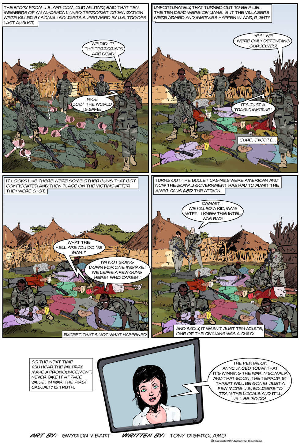 The Antiwar Comic:  The “Terrorists” Are Dead