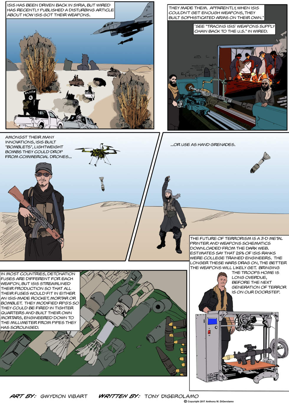 The Antiwar Comic:  ISIS, The Next Generation